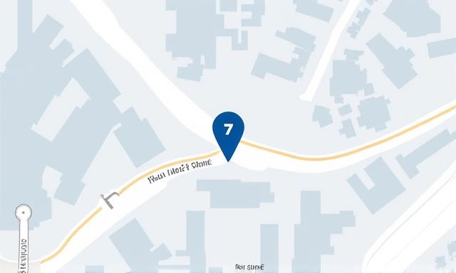 Carte de localisation du bureau d'Alpine Prisme à Chamonix-Mont-Blanc